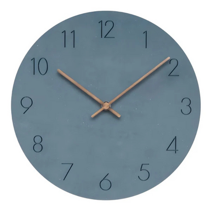 Rosanna Minimalist Wall Clock – Blue