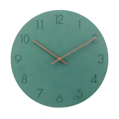 Rosanna Minimalist Wall Clock – Green