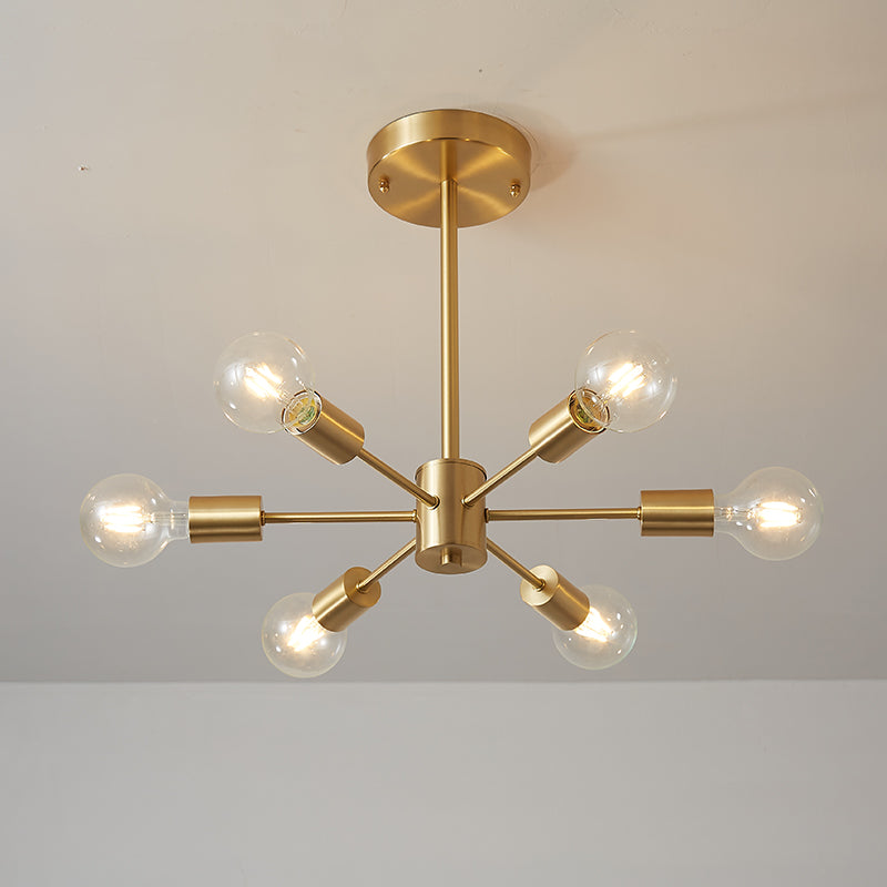 Xavier sputnik ceiling light – on grey
