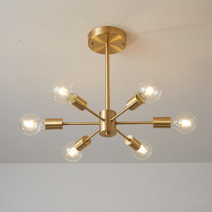 Xavier sputnik ceiling light – on grey