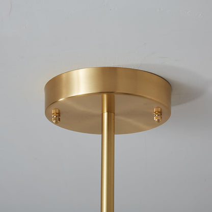 Xavier sputnik ceiling light – canopy close-up