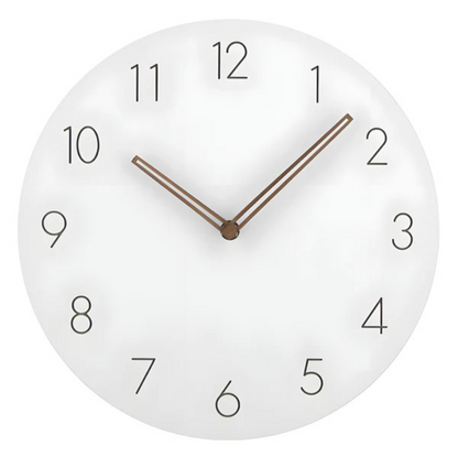 Rosanna Minimalist Wall Clock – White