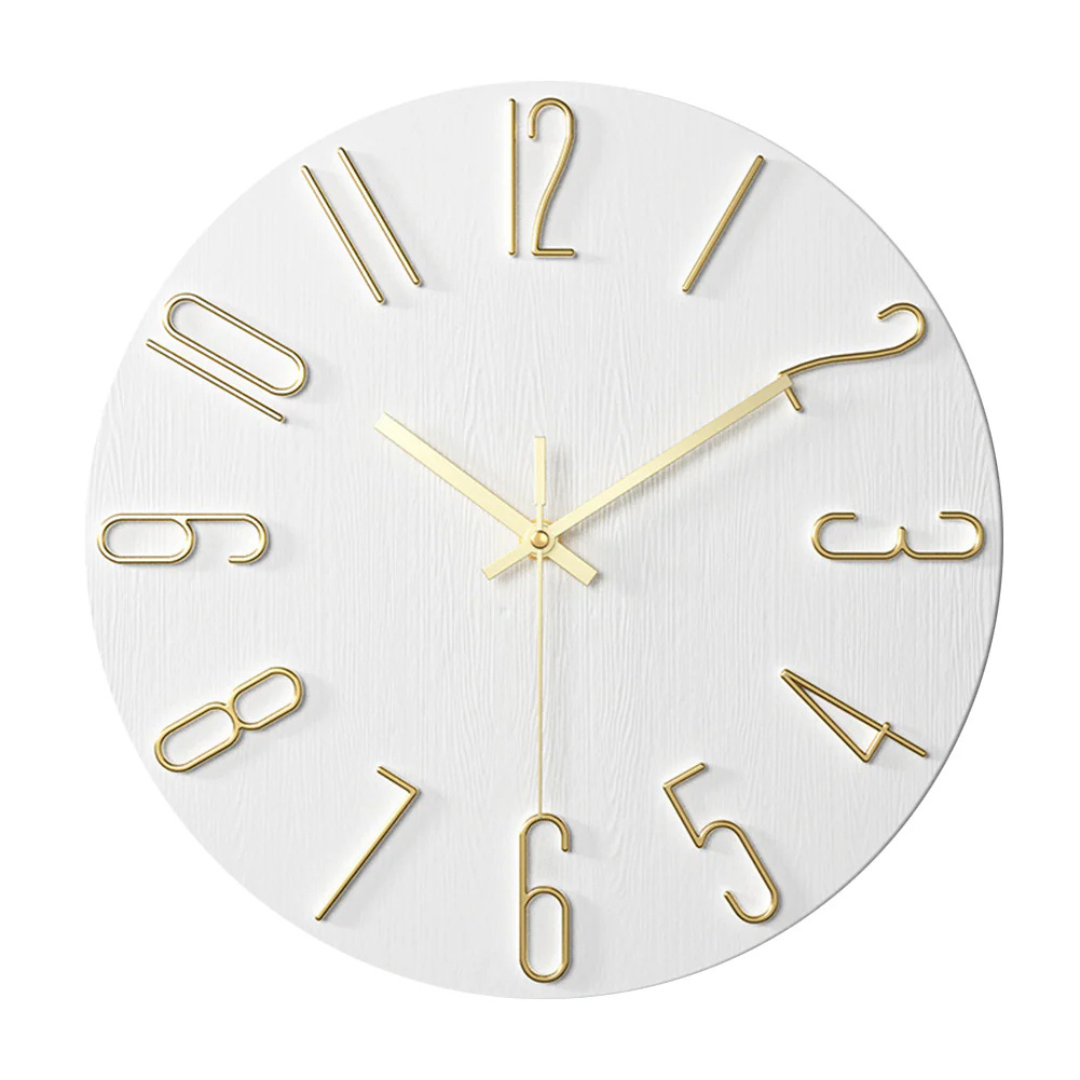 Damaris Modern Wall Clock – Gold