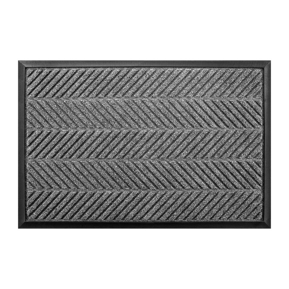 Ferelith Patterned Door Mat – Dark Grey C