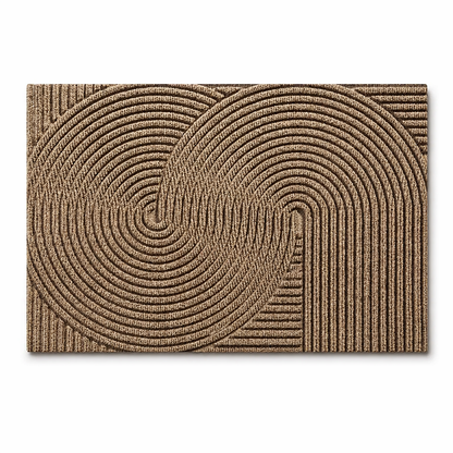 Aldous Textured Door Mat – Khaki