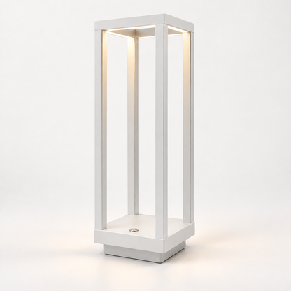 Bram Portable LED Table Lamp – White
