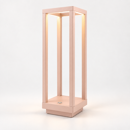 Bram Portable LED Table Lamp – Pink
