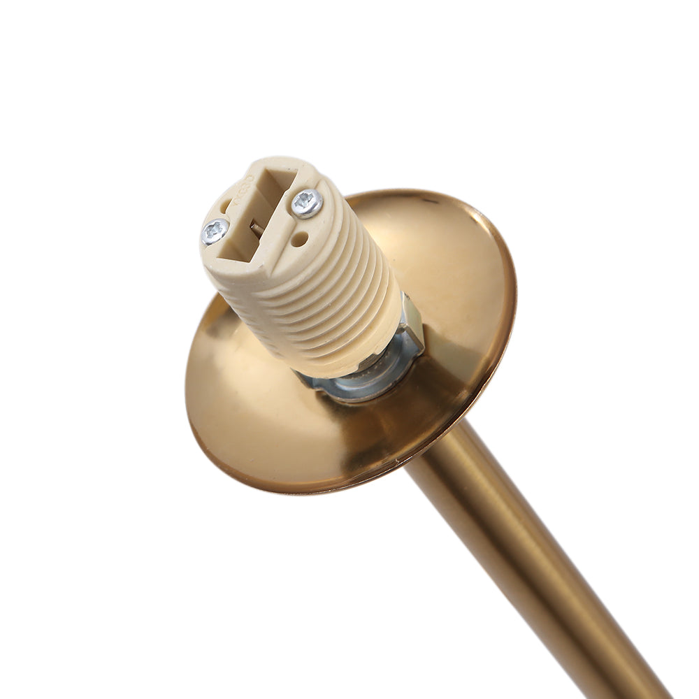 Paloma bubble chandelier – brass socket close-up