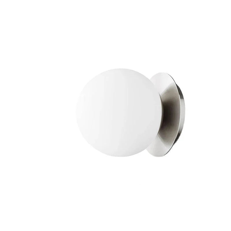 Tilda Opal Globe Wall Light – Chrome