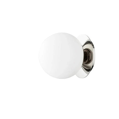 Tilda Opal Globe Wall Light – Silver