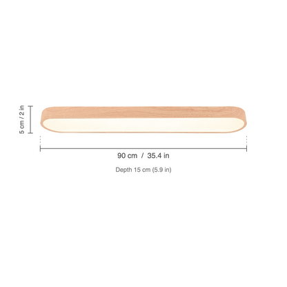 Elodie 90 cm size: 90 cm long, 15 cm deep, 5 cm high