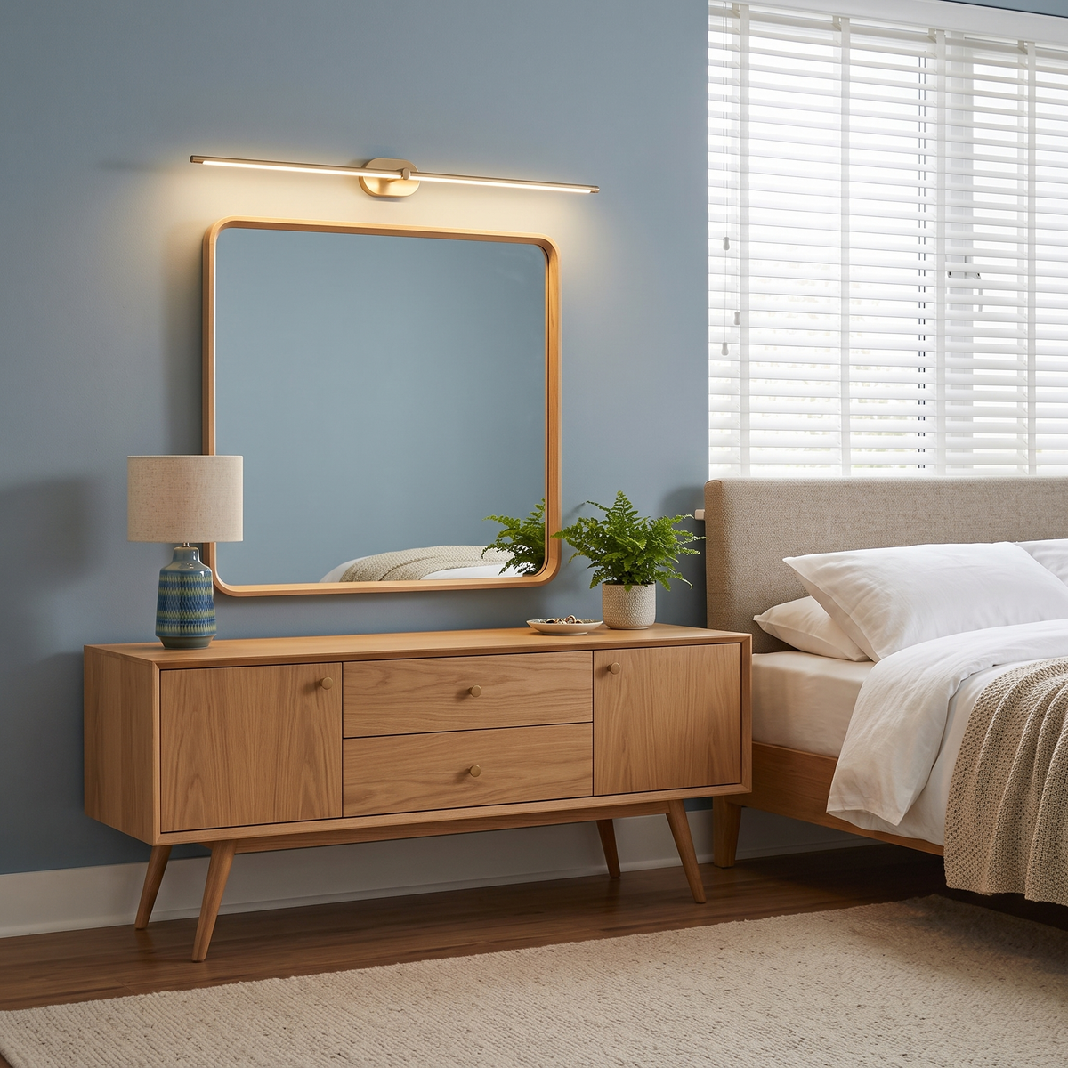 Aurelia Cordless LED Wall Lamp - bedroom