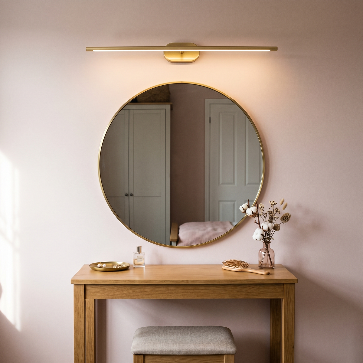 Valentina LED Wall Light - dressing table mirror