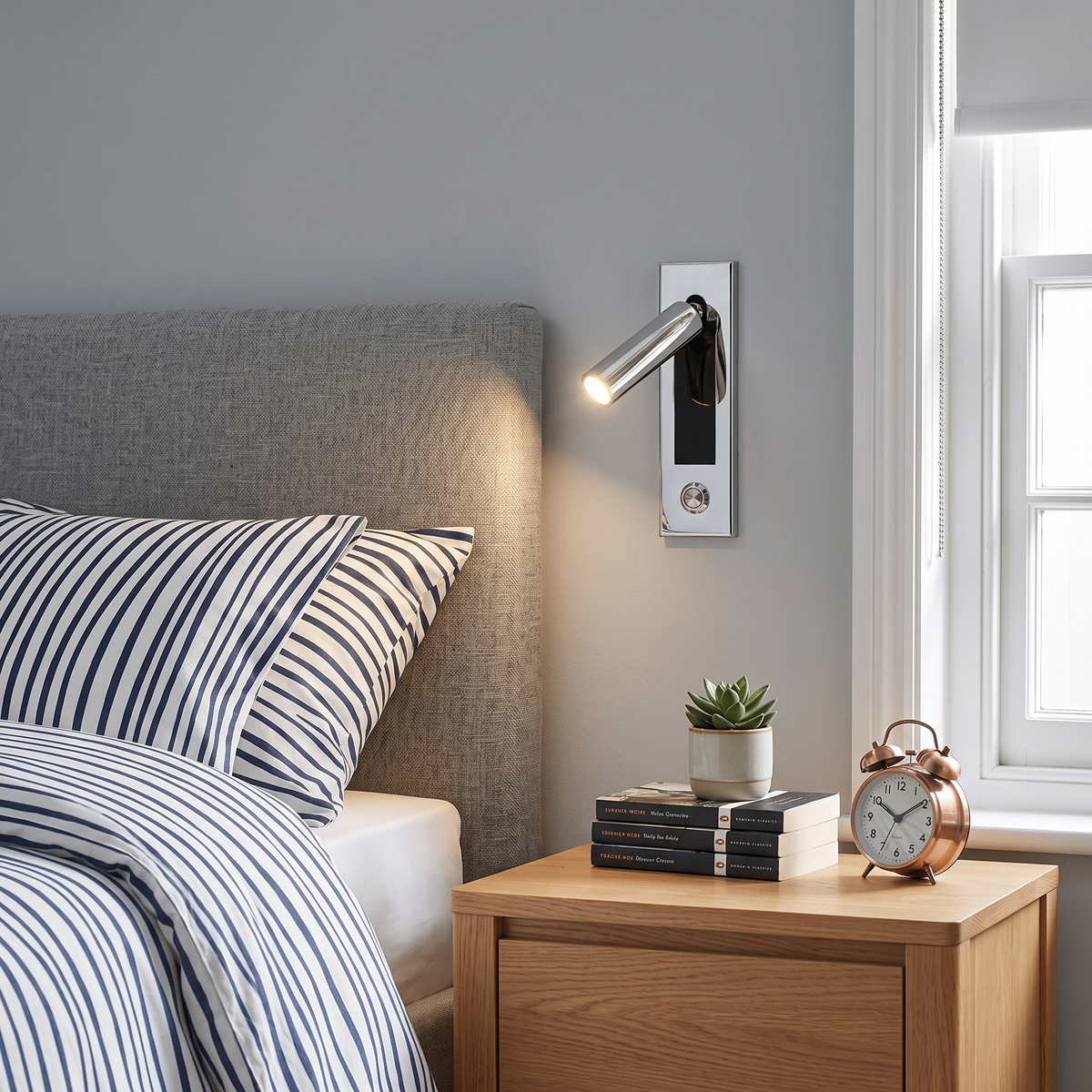 Lorenzo Bedside Sconce - guest bedroom