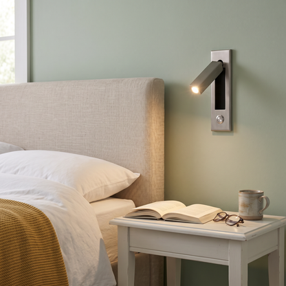 Lorenzo Bedside Sconce - bedside reading