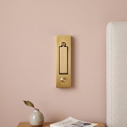 Lorenzo Bedside Sconce - folded flush