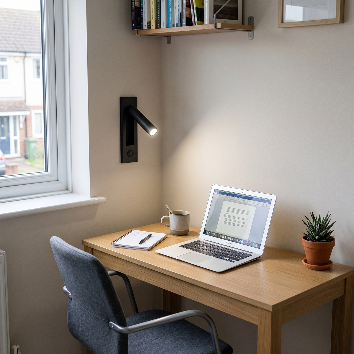 Lorenzo Bedside Sconce - home office