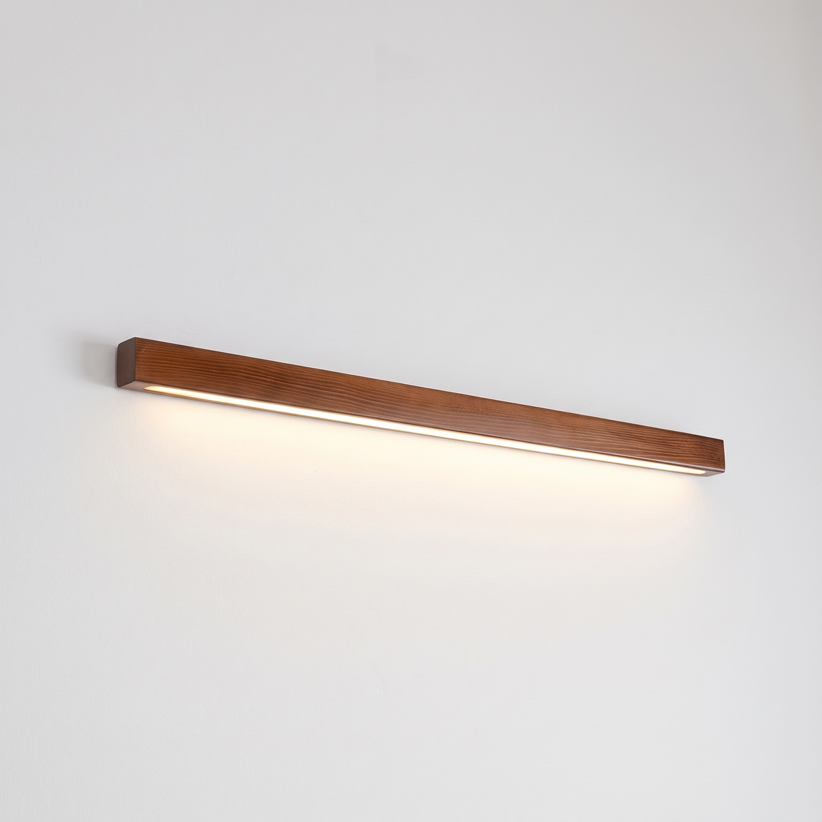 Alessio 80 cm walnut, downward light
