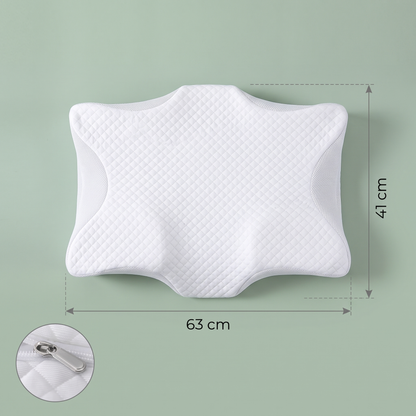 Saoirse Cool Pillowcase for Contour Pillows with Snug Fit