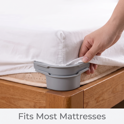 Peregrine Sheet Gripper Straps for Beds with Corner Clips