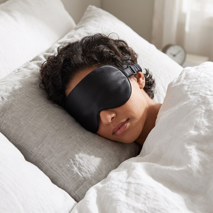 Ottoline Satin Sleep Mask for Travel with Adjustable Strap
