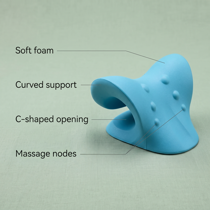Winifred C-Shaped Support Pillow for Sofas with Memory Foam