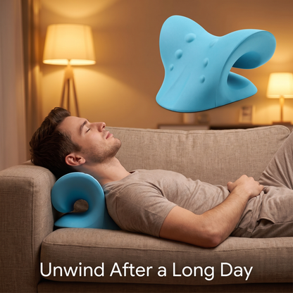 Winifred C-Shaped Support Pillow for Sofas with Memory Foam