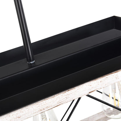 Lysander linear chandelier – canopy plate close-up