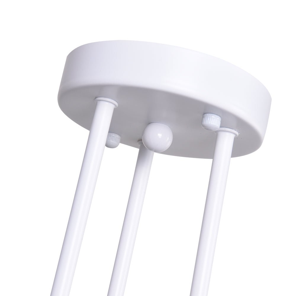 Cyrus six-light sputnik ceiling light – white canopy