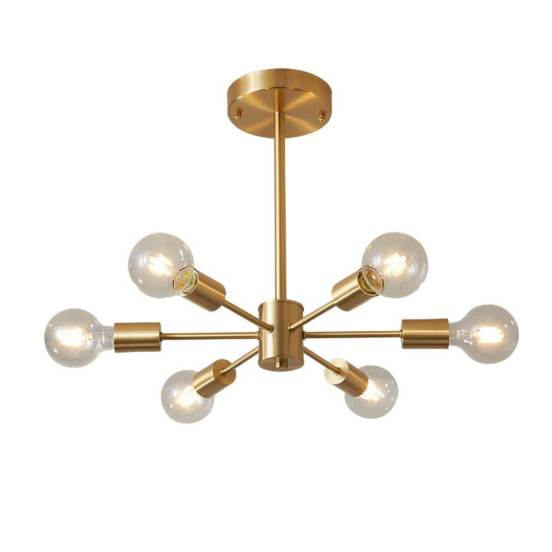 Xavier sputnik ceiling light – on white