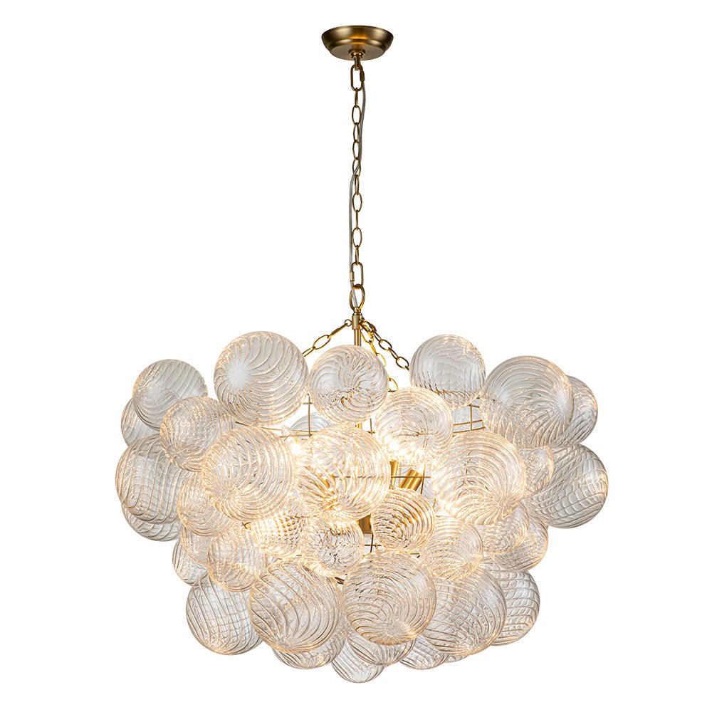 Annika bubble chandelier – on white