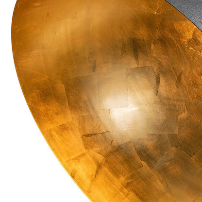 Augustin dome pendant – gold leaf interior