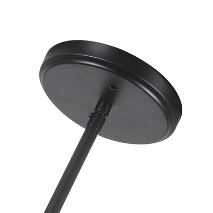Benedict 3-light linear dome pendant – canopy close-up