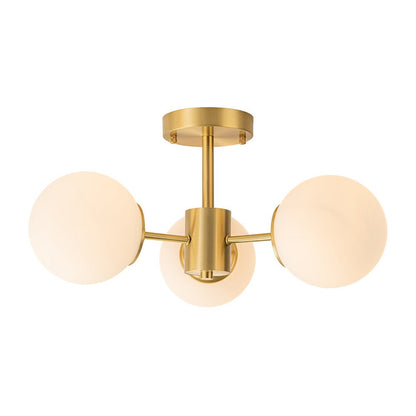 Gabriella sputnik ceiling light – on white