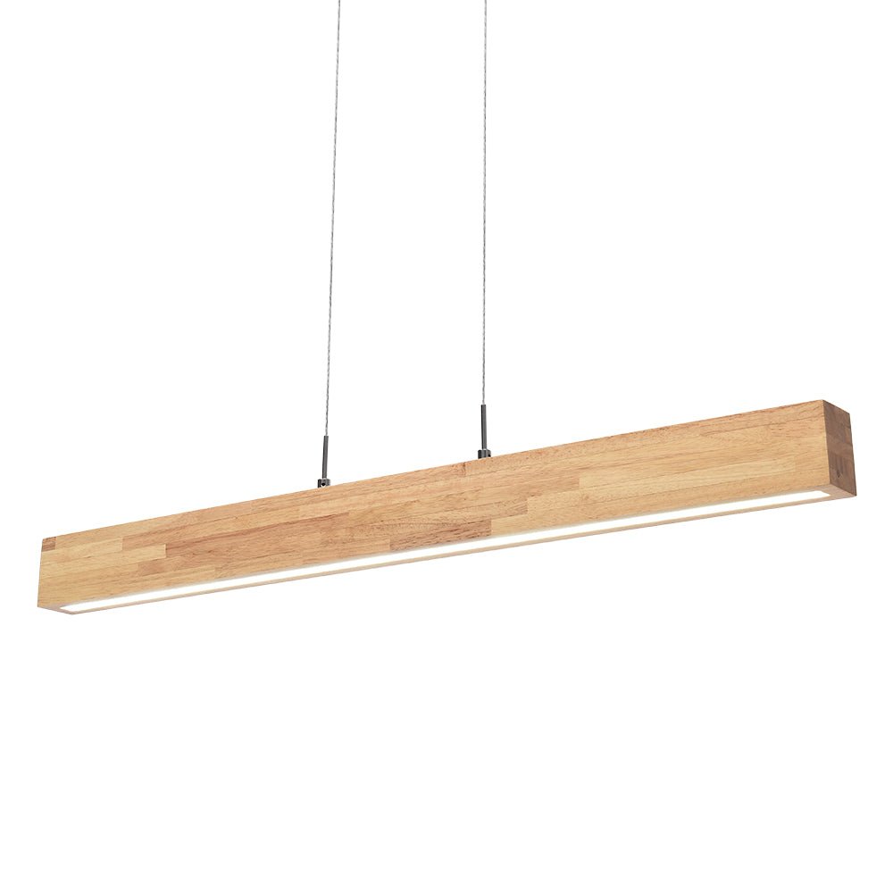 Florian linear LED pendant – on white