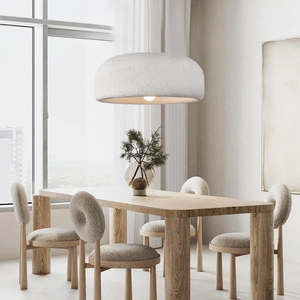 Lucienne cloud pendant – over a dining table