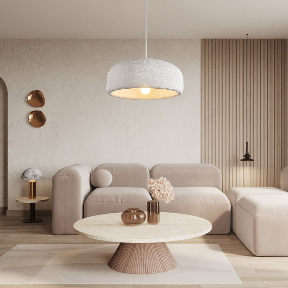 Lucienne cloud pendant – in a living room