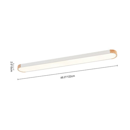 Imogen 122 cm oval LED ceiling light size diagram