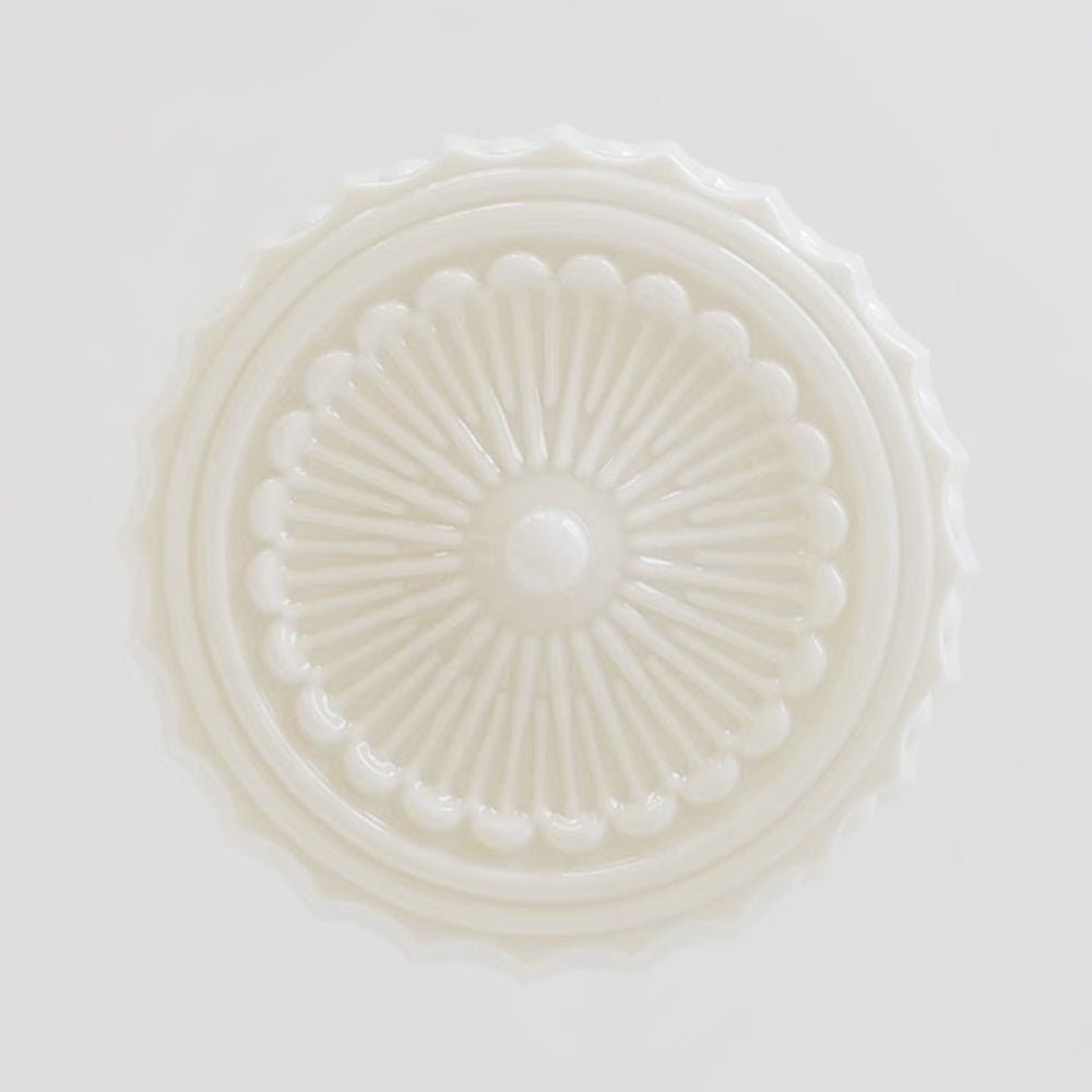 Adrian schoolhouse pendant – glass bowl seen from below