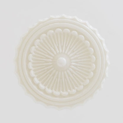 Adrian schoolhouse pendant – glass bowl seen from below