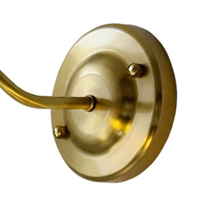 Fiorella flower wall light – wall plate close-up