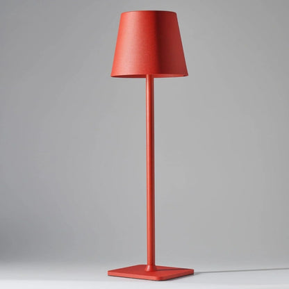 Rupert Cordless Table Lamp – Matte Red