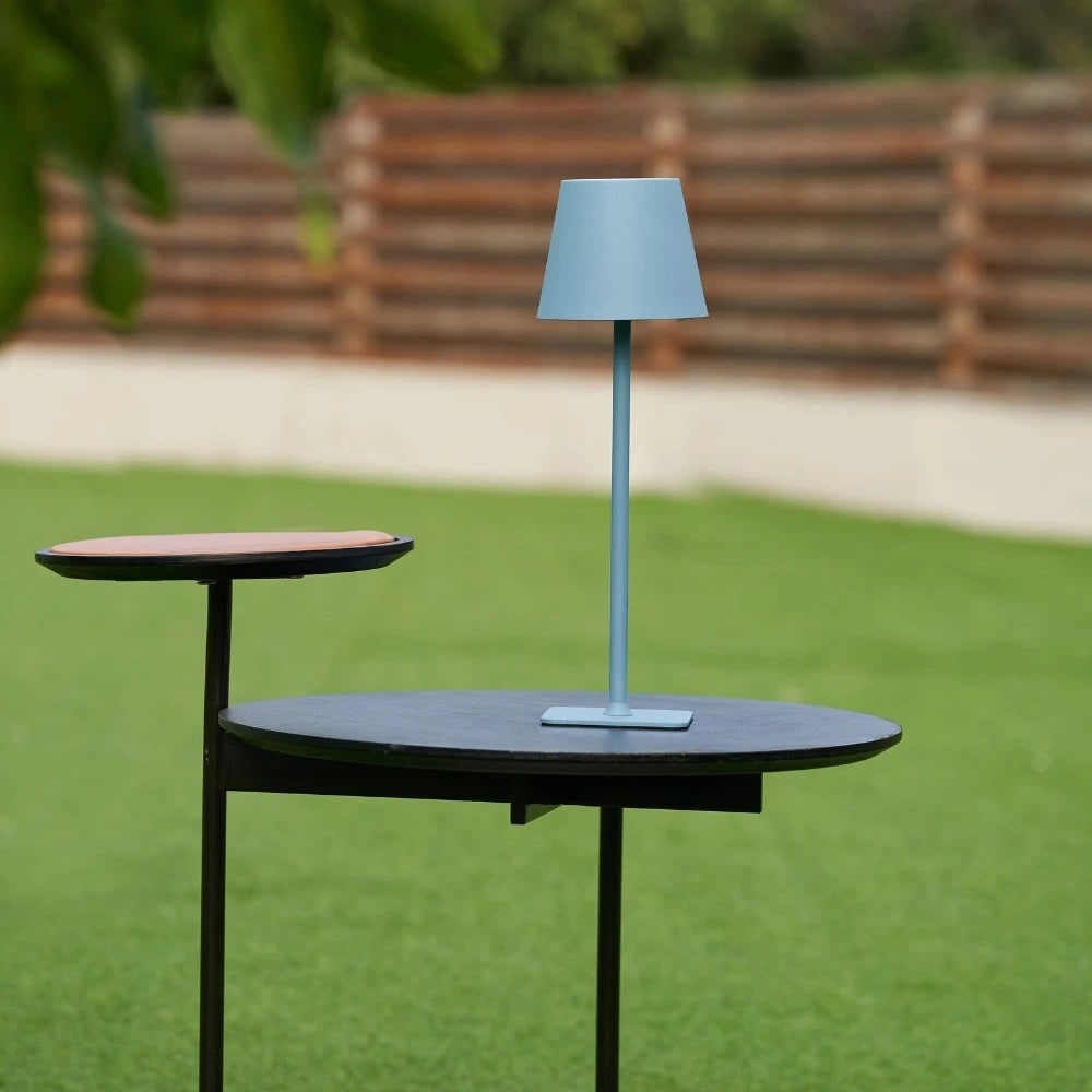Rupert Cordless Table Lamp – Matte Blue