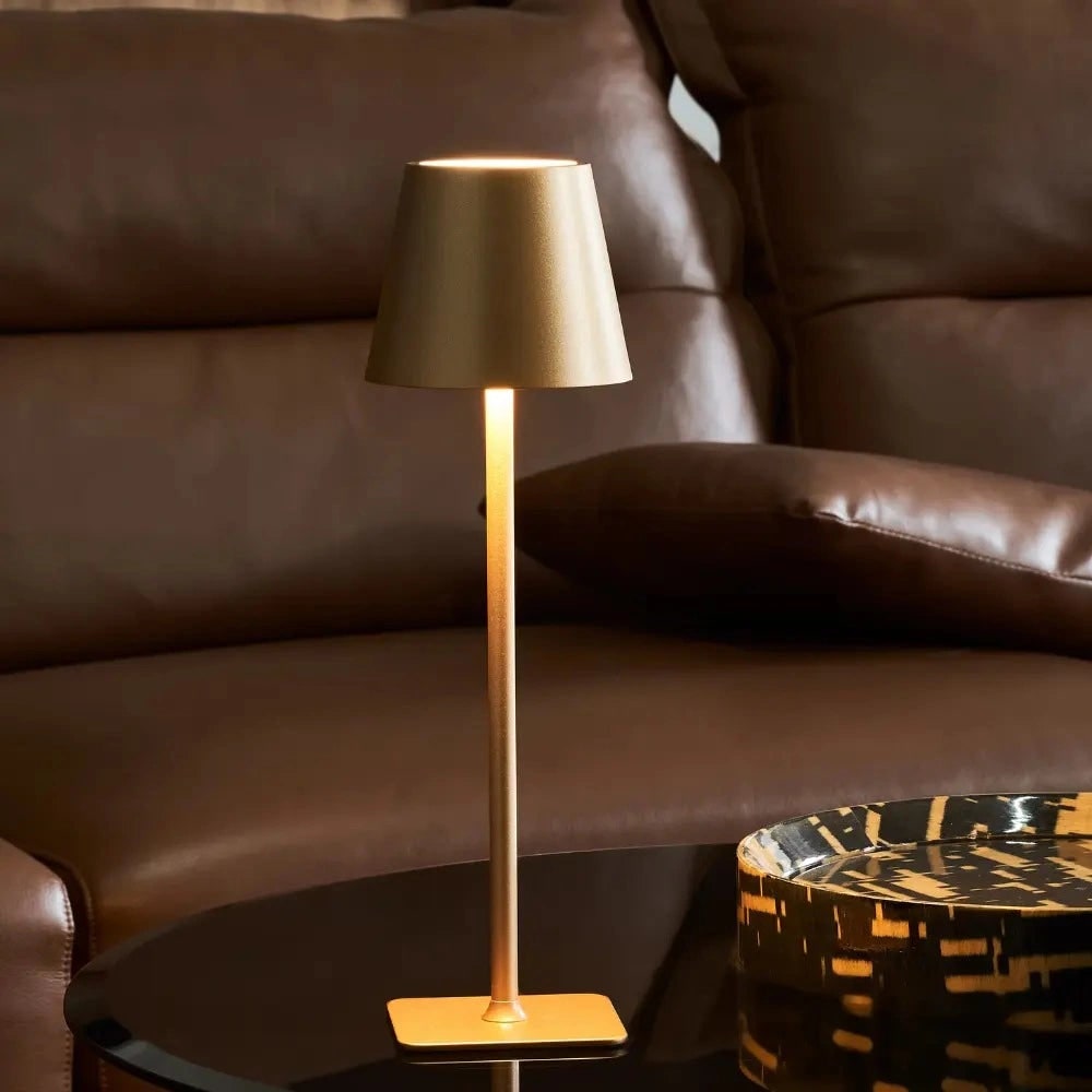 Rupert Cordless Table Lamp – Gold